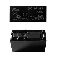 Реле HF115F/024-2ZS4, 24VDC (аналог JQX-115F 2C) Реле HF115F/024-2ZS4, 24VDC (аналог JQX-115F 2C)