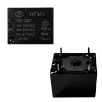 Реле HF3FF/024-1ZST, 24VDC (JQC3FF-24VDC) Реле HF3FF/024-1ZST, 24VDC (JQC3FF-24VDC)