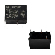Реле HF33F/012-Z, 12VDC (JZC-33F/012-Z)