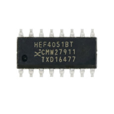 Мікросхема HEF4051BT аналоговий мультиплексор (HCF4051, CD4051, 74HC4051)