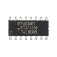 Мікросхема HEF4538BT двоканальний одновібратор Мікросхема HEF4538BT двоканальний одновібратор
