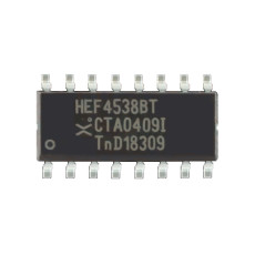 Микросхема HEF4538BT двухканальный одновибратор (HCF4538, CD4538, MC14538B)