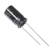 Конденсатор 10mkF 400V электролитический 10x17мм Конденсатор 10mkF 400V электролитический 10x17мм