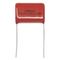 Конденсатор CBB22 1mkF 630V 105J пленочный P=20мм Конденсатор CBB22 1mkF 630V 105J пленочный P=20мм