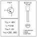 Транзистор BC327-40, PNP, -45V, 0.5A