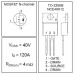 Транзистор NCE40H12, MOSFET N-канал, 40V, 120A, 4мОм